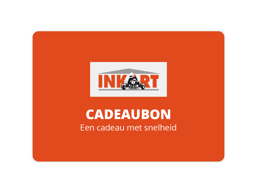 Inkart karting cadeaubon geven