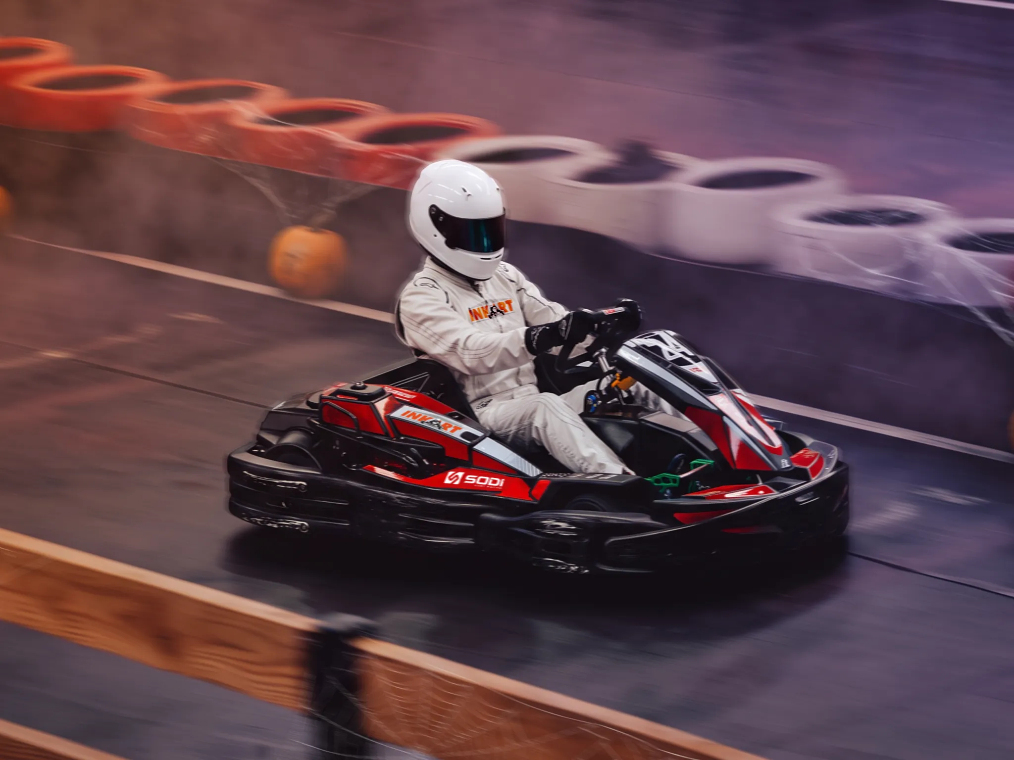 Junior Halloween Race bij Inkart